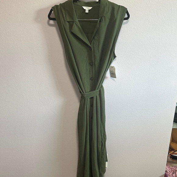 Time and Tru Forest Green Maxi Dress - Picture 2 of 13